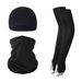 Milk Silk Sun Protection Sleeve Set Outdoor Mask Cycling Cap Sports Soft Gear Cross-Border Face Cover Pullover Hat_desvips.com