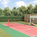 Black And Red Polyester Tennis Net - Modern Design - Indoor & Outdoor Use - Includes Carrying Bag - Various Sizes Available_desvips.com
