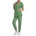 Women's ready-to-use oral dentist surgical gown split toiletry suit elastic quick-drying hospital nurse uniform_desvips.com
