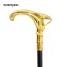 Golden Snake Coiled Fashion Stick Decorative Stage Cane Decorative Stick Decorative Cane Parties, For Cosplay & Party_desvips.com