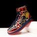 European Couple's Anime Co-branded Shiny Foreign Trade Hits, High-top Casual Sneakers, Thick Soled Shoes, Men's Shoes_desvips.com