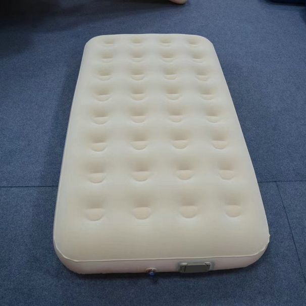 Automatic Inflatable Outdoor Camping Double Air Cushion Bed Thickened Flocked Mattress For Tent Ground Mat_desvips.com