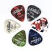 6pcs Alice Guitar Picks Celluloid Mediator Thickness 0.46 0.71 0.81 0.96 1.20 1.50 Mm Electric Acoustic Accessories_desvips.com