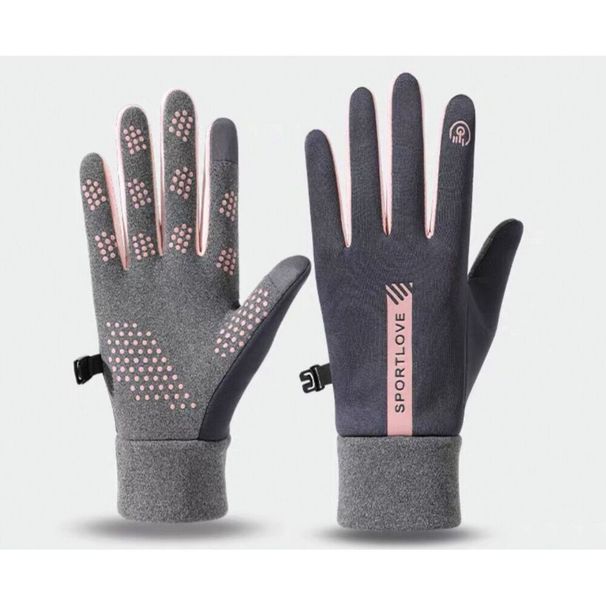 Winter Men And Women Warm Gloves Fleece Lined Windproof Coldproof Electric Thickened Waterproof Non-slip Touchscreen_desvips.com