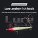 Casting Outdoor Exploration Pond Fish Large Lure Gear Fishing Luminous Anchor Hook Slim Long_desvips.com