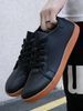 Oiaano Wide Toe Barefoot Woman Black Sneaker Man Leather Shoes Unisex Minimalist Breathable Comfort Outdoor Runn_desvips.com