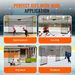 VEVOR Goal Backstop Net Street Hockey Sport Target Netting Outdoor 12x7FT_desvips.com