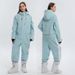 001 Suit Set One-Piece Adult Windproof Waterproof Warm Outdoor Gear Snowboard Snow Ski Jacket For Men_desvips.com