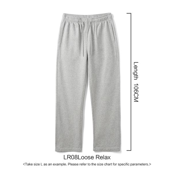 SIMWOOD 2026 Spring Jogger Pants Men New Loose Relax 320gsm Fabric Drawstring Comfortable Sweatpants Plus Size Trousers_desvips.com