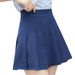 Korean Style High-Waisted Pleated Skirt For Women Summer Sports Anti-Exposure Slimming JK School Style Short Skirt_desvips.com