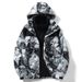 001 Outdoor For Women, Trendy Korean Brand, 3-in-1 Detachable Coat, Autumn And Winter Fleece-Lined, Thickened, Windproof,_desvips.com