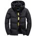 Hiking Clothings Winter Outdoor Cotton Coat Men's Short Hooded Thick Warm Men's Jacket Men's Youth Casual Cold Proof Clothing_desvips.com