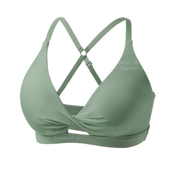 Foreign Trade Sports Shockproof For Women, High-Intensity Running Camisole, Hollow Out Beautiful Back, Comfortable_desvips.com