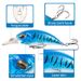 Lure Bait Long Distance Floating Laser Rock Fat Man 8.9cm15.5g Noise Beads + Three Hooks Bait_desvips.com