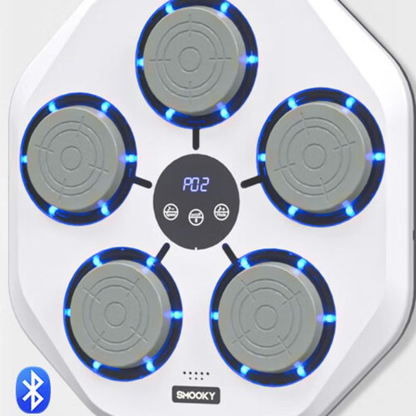 Cross-Border Factory Direct Sales Machine Bluetooth Music Stress Relief Wall Target Boxing Training Device_desvips.com