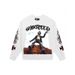 Trendy Brand Skull Print Heavy Cotton Unisex High Street Crew Neck Long Sleeve Sweatshirt_desvips.com