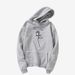 Women's Clothing autumn and winter new style hooded sweatshirt for women plus velvet student loose casual couple long sleeved tops for women_desvips.com