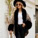 Women's Clothing autumn and winter rex rabbit fur warm thickened cloak shawl coat women_desvips.com