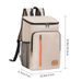 Insulated Backpack Cooler Large Capacity Picnic Bag With Thick Aluminum Foil Lining Leakproof Keep Cold 12 Hours_desvips.com