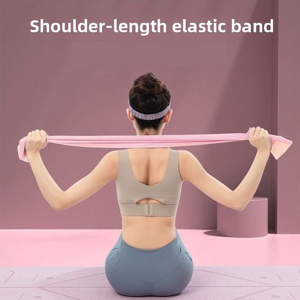 Yoga Slimming Fitness Women Butt Lift Resistance Exercise Back Stretching Muscle Shoulder Opening Stretch Band_desvips.com