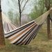 24-hour Delivery Of Canvas Single For Old Customers, Outdoor Camping, Indoor Children's Swing, Thick Striped Hammock_desvips.com