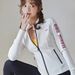 Autumn Winter New Letter Yoga Top For Women, Slim Fit High Elastic Stand Collar Fitness Sport Jacket_desvips.com