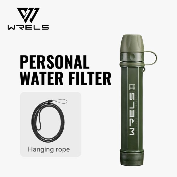 WRELS High Quality Purifier Camping Hiking Emergency Outdoor Portable Filtration System Water Filter_desvips.com