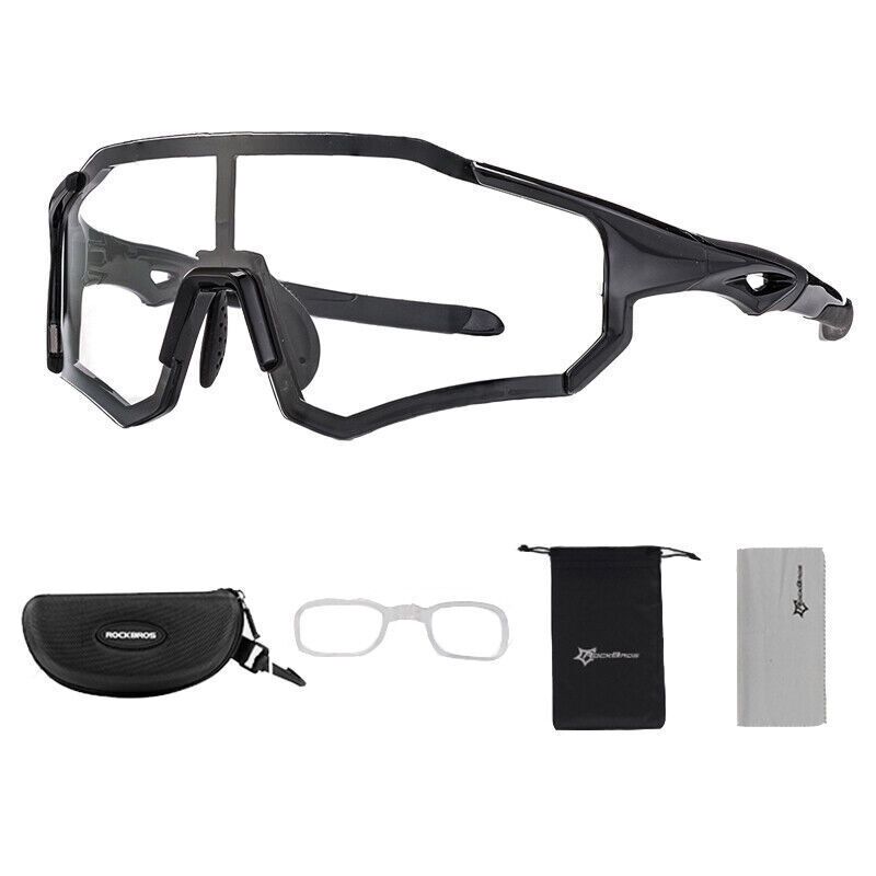 ROCKBROS Photochrome Cycling Sunglasses for Cycling, Driving, Fishing_desvips.com