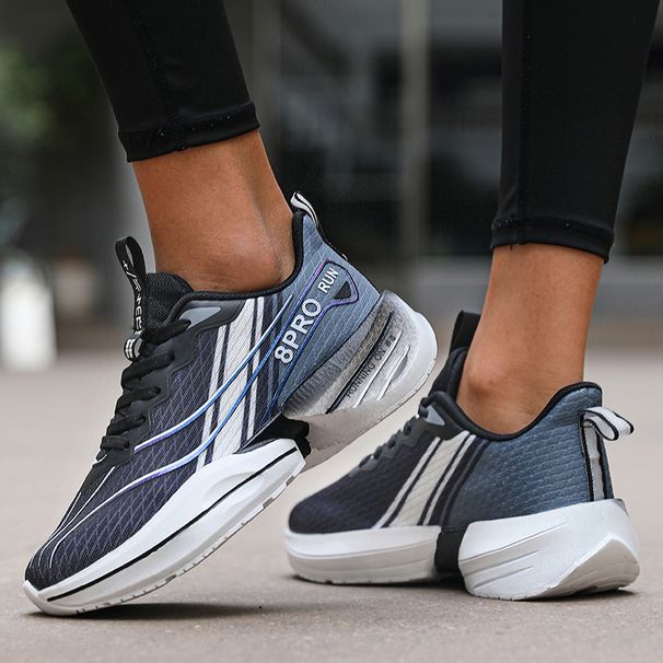 Men's Running Breathable Lightweight Women's Carbon Plate Sports Anti Slip Tennis Shoes New 2025 Large Size 36 47_desvips.com