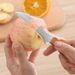Cross-border Foreign Trade Damascus Steel Curved Blade, Peeling Multi-purpose Kitchen Slicing Knife, Fruit Knife_desvips.com