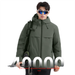 Men's And Women's White Goose Cold-Proof Windproof Water-Repellent Thermal Sealed Laminated Coat Integrated Down Puffer_desvips.com