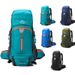 60L Lightweight Waterproof Hiking Backpack For Men - Large Capacity Outdoor Camping Backpack With Ventilated Shoulder Straps_desvips.com