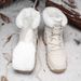 Unisex Waterproof Snow Boots For Couples - Winter Thermal Slip-Resistant Outdoor Shoes With Fleece Lining (Black/White/Beige, Sizes 36-44)_desvips.com