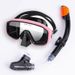 DEX Large-frame Goggles, Snorkeling-specific Diving Mask Set, Anti-fog Swimming Goggles Three-piece Set With Breathing_desvips.com