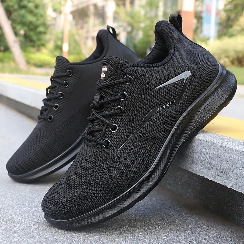Men's Breathable Mesh Sports Shoes Spring Casual Shoe Polyurethane Sport Sneakers Comfortable All-weather Footwear_desvips.com
