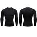Men's Fitness Clothing PRO Quick-Dry T-Shirt Running Elastic Sweat-Tight Shirt Marathon Sports Apparel_desvips.com