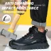 The Fashionable Mens Insulated 6KV Safety Shoes Are Waterproof Puncture Slip Resistant Comfortable And Breathable 250122_desvips.com