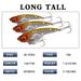 New Lure Bait Vibration Small Snake Dragon Tooth VIB Metal Blood Groove Hook Long Throw Sea Fishing Freshwater Croaker Fishing Gear_desvips.com