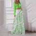 Women's clothing new printed casual suit lapel sexy strap shirt high waist wide leg pants two piece suit_desvips.com