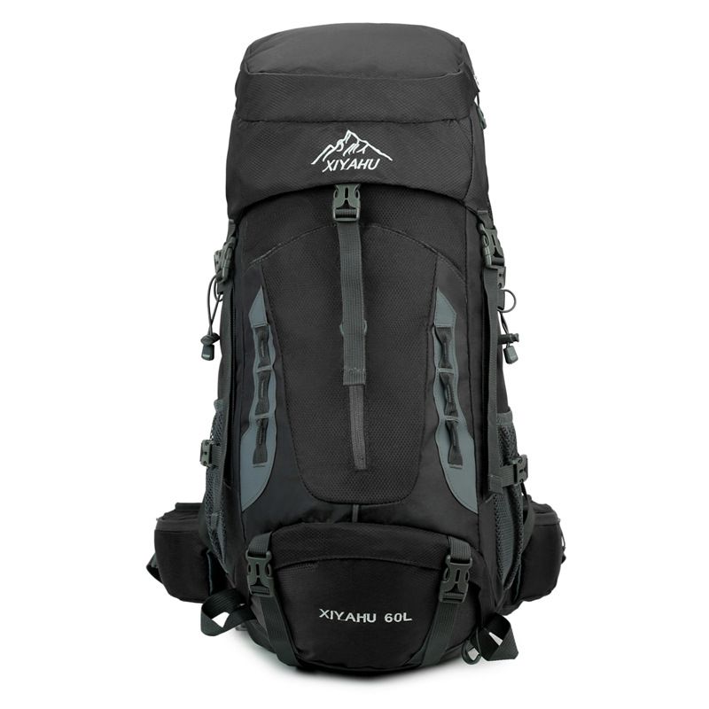 Outdoor Large-capacity Mountaineering Hiking Backpack, Nylon Multi-functional Travel Backpack, Travel With Ease_desvips.com