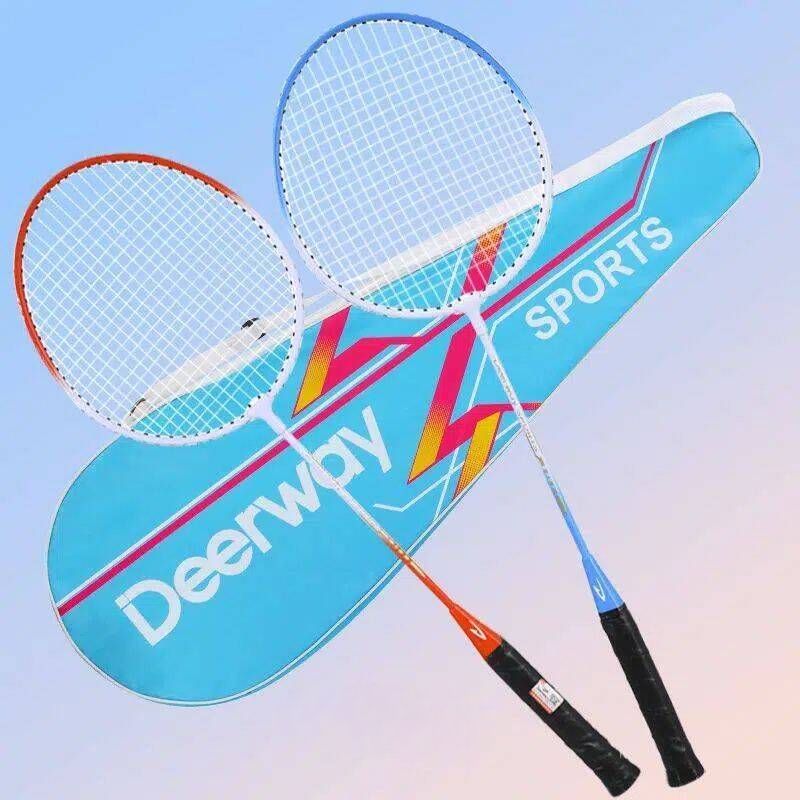 Delhui Genuine Single And Double Rackets, Authentic Competition-grade, Durable Adults, Ultra-light Alloy Badminton For_desvips.com