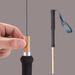2023 New Arrival Hiking Ultralight Poles High Strength Carbon Fiber & Natural Bamboo Skin Trekking Pole Outdoor_desvips.com