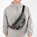 Gym Bags New Waterproof Waist High End Messenger Trendy Fashion Sports Chest Nylon Cloth Men's Bag_desvips.com
