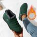 Women's Slip-On Winter Snow Boots - Waterproof, Lightweight & Warm, Indoor/Outdoor Cozy Fleece Lined Boots For Women & Couples_desvips.com