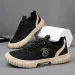 Sneakers Breathable Black Men Casual Fashion Driving Walking Tennis Shoes For Male Skate Flats Atillas Man Lhshoe_desvips.com