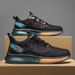 RenMou Men's 2025 New Mesh Height Increasing Trendy Fashionable Fly Woven Jelly Casual Men's Running Sports Shoes Exclusive Supply_desvips.com