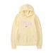 New Alphabet Heart LOVE Print Men's Hooded Fleece Sweatshirt_desvips.com
