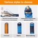 Camping -30°C Winter Thickened Sleeping Bag For Adults And Kids Portable Warm Flannel Outdoor Quilt_desvips.com
