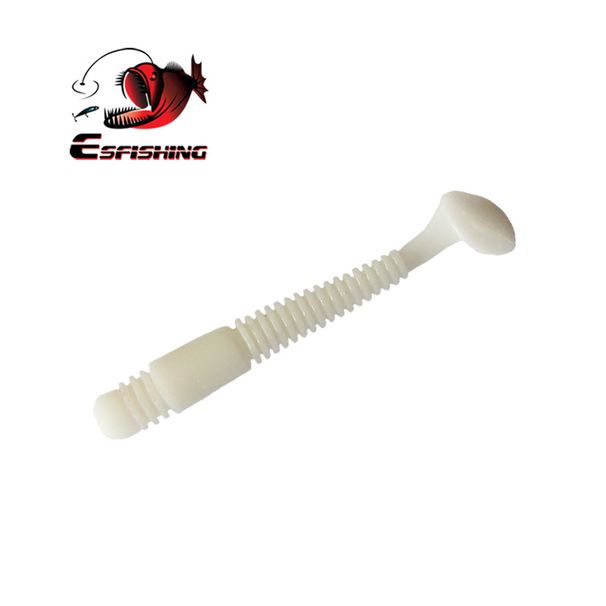 KESFISHING Soft Worm Bait Vibro Worm 20pcs 48mm Fishing Lure Silicone Bass Fishing Tackle Wobbler Leurre Souple Fish Smell Salts_desvips.com