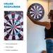 Huanqu 18-Piece Set, 6 Colors, Safe Darts, Adult Home Magnetic Dart Board Accessories, Indoor Party Office Bar Games_desvips.com